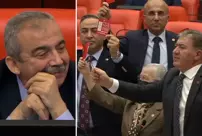 The event where CHP deputies showed a red card to Sırrı Süreyya Önder in the Parliament.