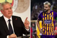 Aziz Yıldırım crossed Caner Erkin off.