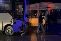 Worker shuttles collided in Manisa: 35 injured.