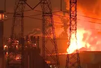 A fire broke out at the world's largest power plant located in the United States.