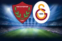 The starting lineups for the Hatayspor-Galatasaray match have been announced.