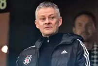 Beşiktaş's new head coach Solskjaer watched the match against Samsunspor from the stands.