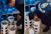 In a shop selling water, 72 liters of counterfeit alcohol were seized.