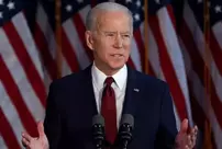 The first statement from Joe Biden after the ceasefire: It was achieved with our support.