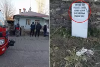 The retired teacher prepared his gravestone and hanged himself in his garden.