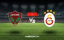 Hatayspor Galatasaray maçı kaç kaç, bitti mi? MAÇ SONUCU! Hatayspor Galatasaray golleri kim attı, canlı maç anlatımı!