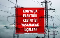 18 Ocak Konya elektrik kesintisi! (MEDAŞ) Karatay, Ereğli, Beyşehir elektrik kesintisi ne zaman bitecek?