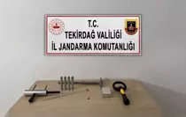 Tekirdağ'da Kaçak Kazı Yapan 4 Şüpheli Suçüstü Yakalandı