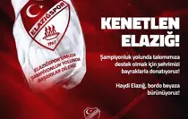 Elazığspor'dan Taraftarlara Bayrak Kampanyası