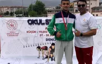 Görkem Efe Tan, Okul Sporları Atletizm Türkiye Şampiyonası'nda 3. Oldu