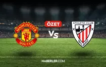 Manchester United Athletic Bilbao maç özeti ve golleri! (VİDEO) Manchester United Athletic Bilbao geniş özeti! Golleri kim attı, maç kaç kaç bitti?