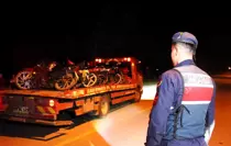 Sakarya'da Yasa Dışı Motosiklet Yarışı Planı Jandarma Tarafından Engellendi
