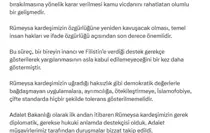 Türk Öğrencinin Serbest Bırakılması Adalet Bakanı'ndan Hoşgeldin Mesajı