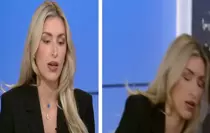Canlı yayında bilincini kaybedip yere yığıldı