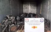 Samsun'da Kaçak Lüks Araç Motoru Operasyonu: 13 Motor Ele Geçirildi