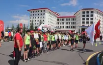 Anadolu Yıldızlar Ligi Tekerlekli Kayak Şampiyonası Ardahan'da Başladı