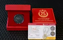 Galatasaray'ın 25. şampiyonluğu için hatıra parası çıkıyor
