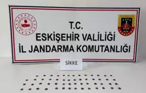 Eskişehir'de Roma Dönemine Ait 55 Sikke Ele Geçirildi