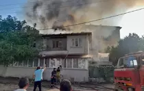 Adıyaman Gölbaşı'nda Ev Yangını Kontrol Altına Alındı