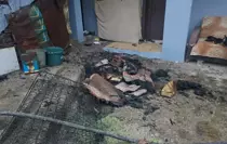 Karabük'te Müstakil Evde Yangın Çıktı