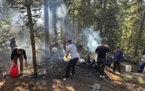 Kastamonu'da Orman Yangını Kısa Sürede Söndürüldü