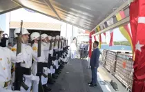 Kocaeli'de şehit aileleri ve gaziler TCSG Güven'le körfez turu yaptı