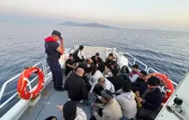 Marmaris ve Datça Açıklarında 44 Düzensiz Göçmen Kurtarıldı