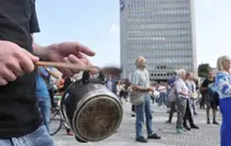 Lübliyana'da Gazze İçin Gösteri Düzenlendi