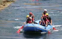 Yozgat Çekerek Irmağı'nda Rafting Heyecanı