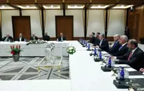 Cumhurbaşkanı Erdoğan, Süper Lig'e yükselen 3 futbol kulübünün başkanlarını kabul etti