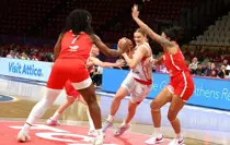 A Milli Kadın Basketbol Takımı, İsviçre'yi Maglup Etti