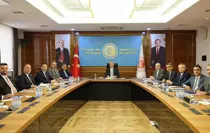 Ticaret Bakanı Ömer Bolat, Uluslararası Nakliyeciler Derneği'ni Ağırladı