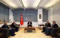 TBMM Başkanı Numan Kurtulmuş, NATO Daimi Temsilciliğini Ziyaret Etti