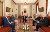 TBMM Başkanı Numan Kurtulmuş, Başkanvekilleri ile Meclis Çalışmalarını Değerlendirdi