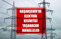 İstanbul BAŞAKŞEHİR elektrik kesintisi! 18 Temmuz Başakşehir elektrik kesintisi ne zaman bitecek, elektrikler ne zaman gelecek?