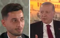 Cumhurbaşkanı Erdoğan ile futbolcu Tayyip Talha arasında dikkat çeken diyalog