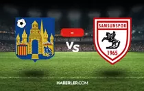 Westerlo Samsunspor maçı kaç kaç, bitti mi? MAÇ SONUCU! Westerlo Samsunspor golleri kim attı, canlı maç anlatımı!