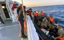 Marmaris açıklarında 22 düzensiz göçmen kurtarıldı