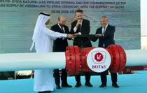 Türkiye'den Suriye'ye doğal gaz akışı başladı