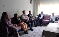 Beypazarı Kaymakamı Coşkun'dan şehit ailesine ziyaret