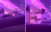 Erkek yolcudan kendisini uyaran kadın hostese iğrenç tehdit: Sana tecavüz edeceğim