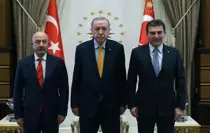 Cumhurbaşkanı Erdoğan, OYAK Heyeti'ni kabul etti