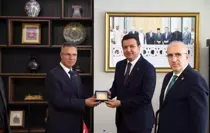 Filistin Büyükelçisi Faed Mustafa Saadet Partisi'ni Ziyaret Etti