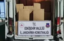 Eskişehir'de 1 Ton 125 Kilogram Kaçak Tütün Ele Geçirildi