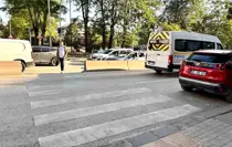 Yaya Geçidinde Tartışma: Sürücü Kadına Yumruk Attı
