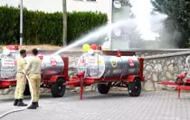 Kastamonu'da 16 Yeni Su Tankeri Yangınla Mücadelede Dağıtıldı