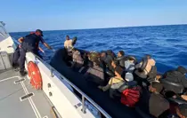 Fethiye Açıklarında Düzensiz Göçmenlere Kurtarma Operasyonu
