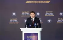 Adalet Bakanı Tunç, Bayburt Adalet Sarayı temel atma töreninde konuştu Açıklaması