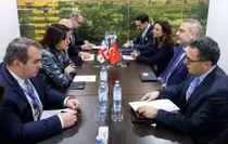 Bakan Fidan, Gürcü mevkidaşı Botchorishvili ile görüştü