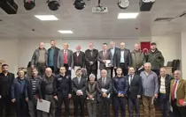 Çaykara Kaymakamı Sapmaz, muhtarlarla bir araya geldi